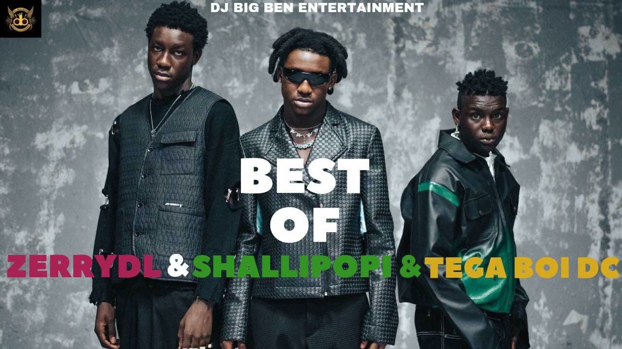BEST OF SHALLIPOPI  & ZERRYDL & TEGA BOI DC  #shallipopi #amapiano #entertainment #9jamusic