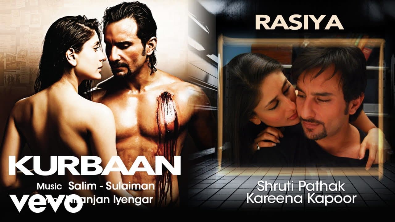 Rasiya Audio Song - Kurbaan|Kareena Kapoor, Saif Ali Khan|Shruti Pathak|Salim-Sulaiman