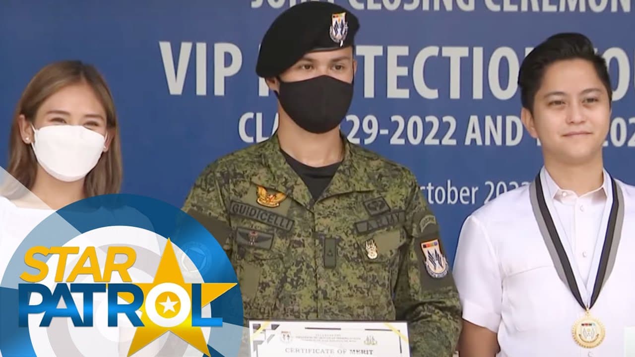 Matteo Guidicelli nagtapos sa training para maging presidential guard | TV Patrol