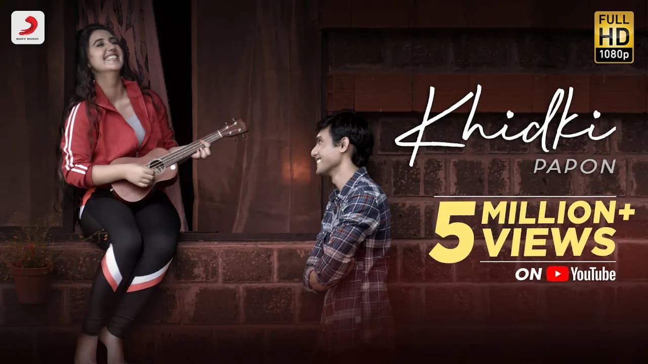 Khidki - Official Music Video | Papon | Ashnoor Kaur | Ritwik Bhowmik | Amarabha | Latest Love Song