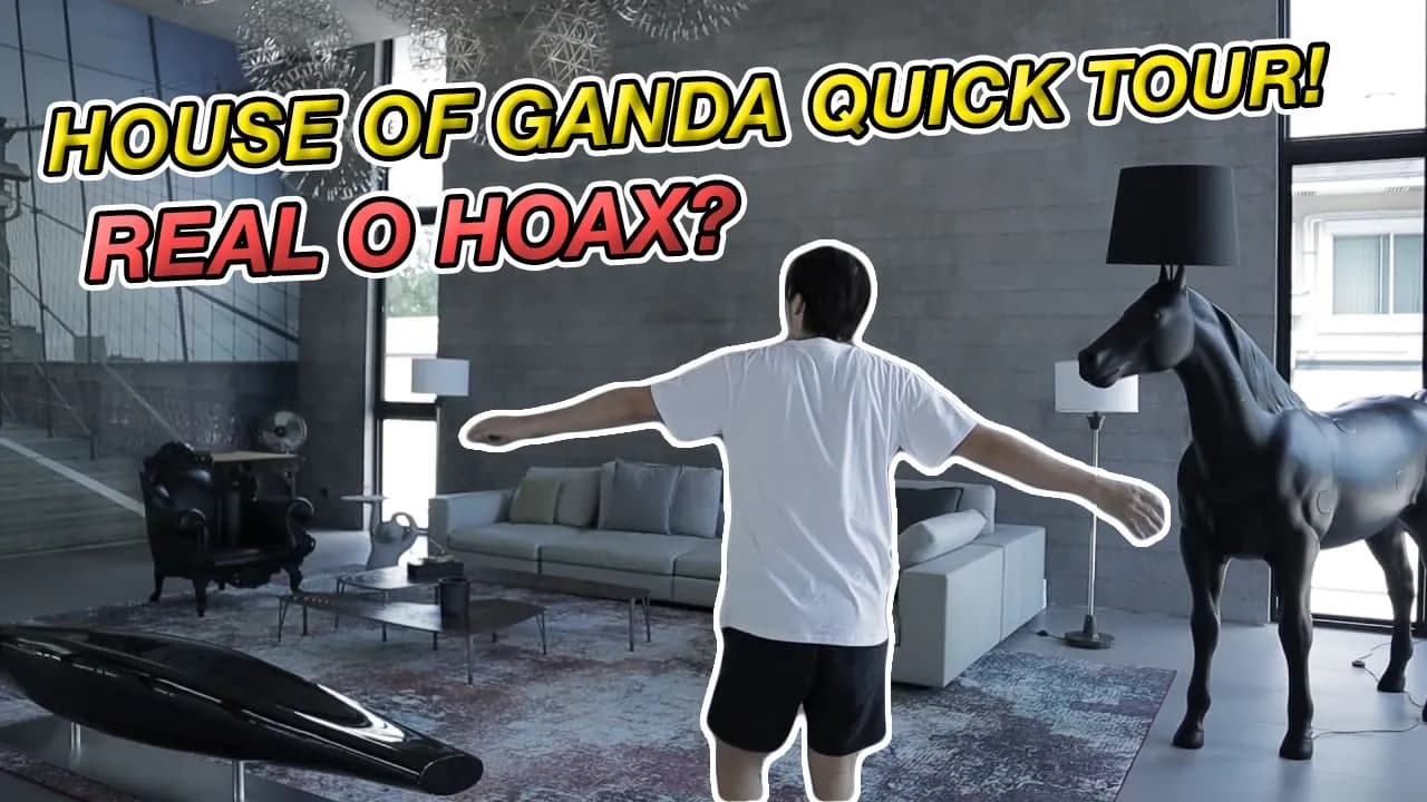 HOUSE OF GANDA: QUICK TOUR! REAL O HOAX | Wilbert Ross
