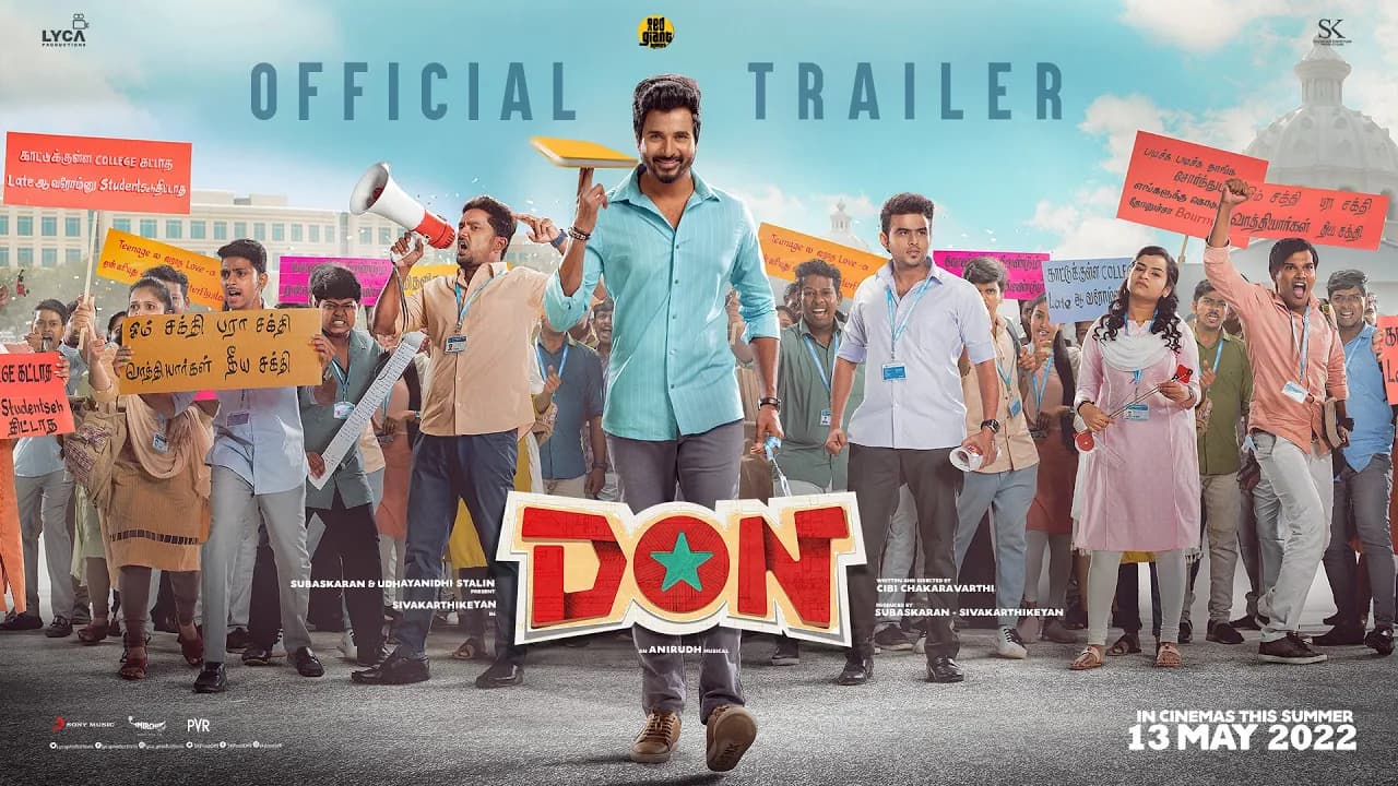 Don - Official Trailer | Sivakarthikeyan, Priyanka Mohan | Anirudh | Cibi