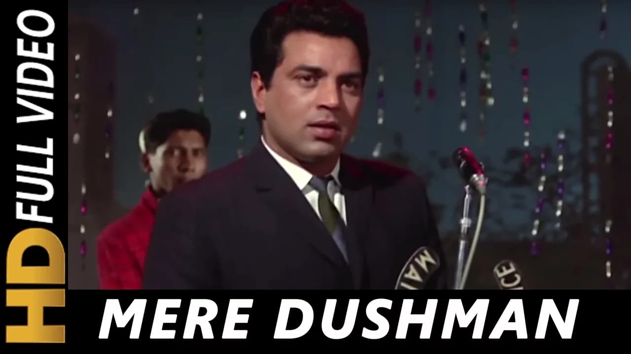 Mere Dushman Tu Meri Dosti Ko Tarse | Mohammed Rafi | Aaye Din Bahaar Ke (1966) Songs | Dharmendra
