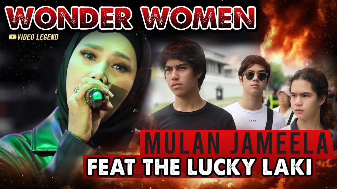 MULAN JAMEELA feat THE LUCKY LAKI - WONDER WOMEN [LIVE]