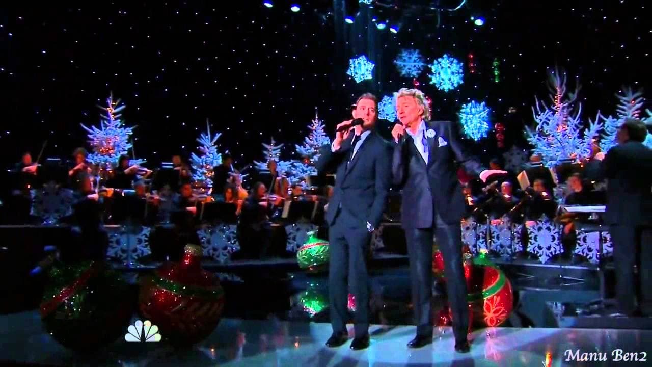 Michael Bublé & Rod Stewart  -  Winter wonderland (2012)