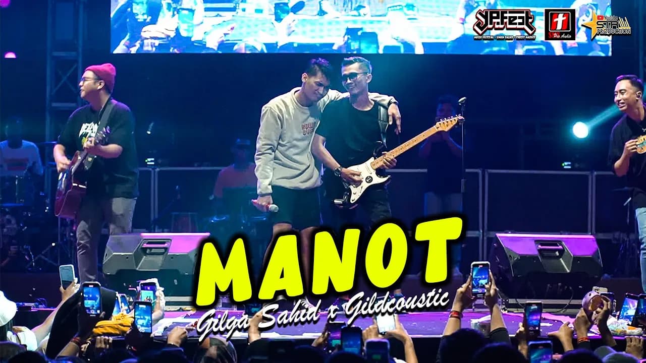 Manot - Gilga Sahid x Gildcoustic at YPFest Temanggung Vol 1