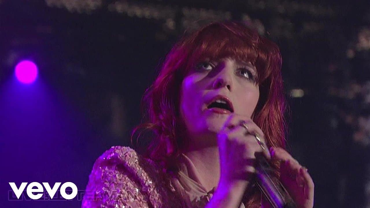 Florence + The Machine - Girl With One Eye (Live on Letterman)