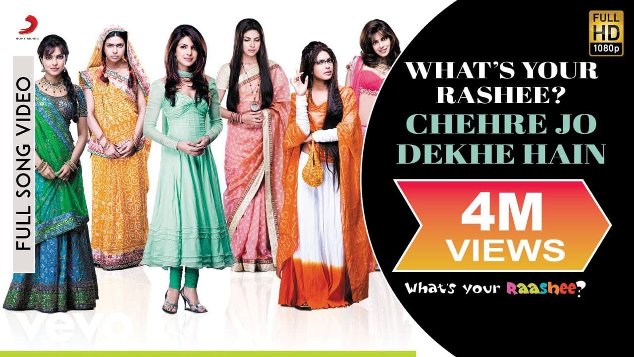 What's Your Raashee (Chehre Jo Dekhe Hain) Full Video - Priyanka Chopra|Sohail Sen