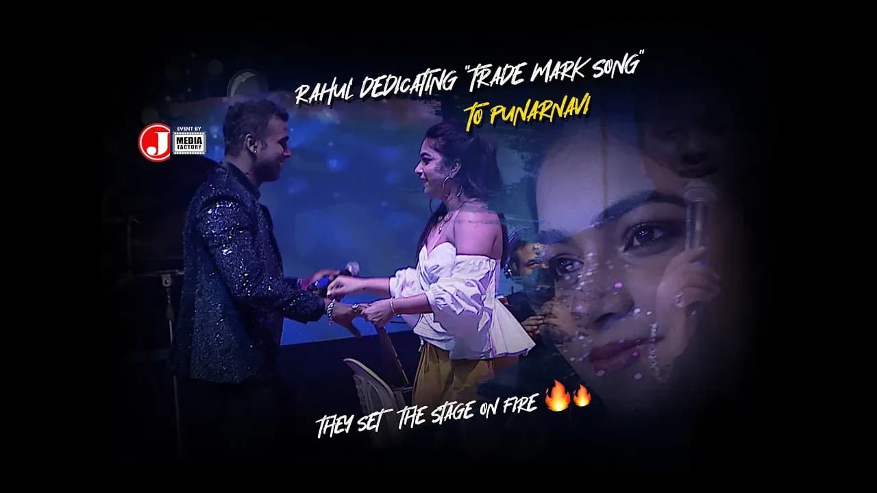 Rahul Sipligunj dedicating Vennelave Song to Punarnavi | Tribute to Chichas | J Media Factory