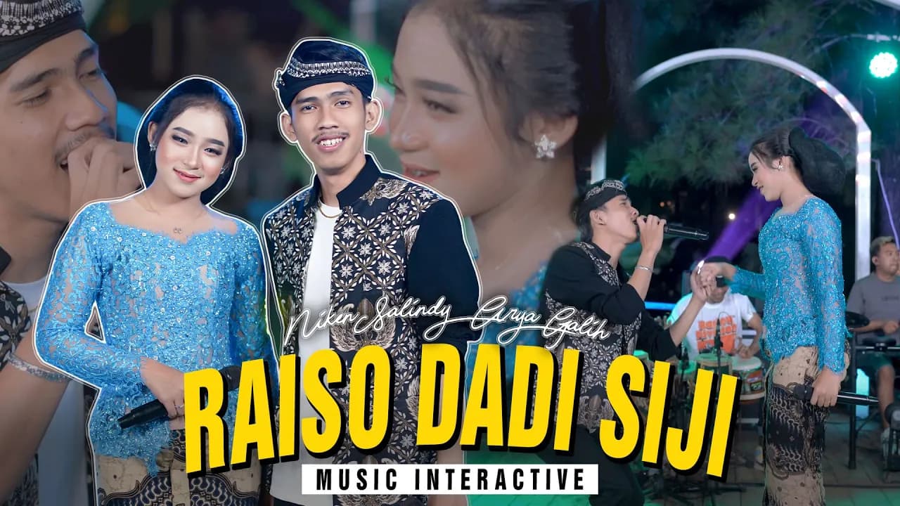 Niken Salindry ft Arya Galih - Raiso Dadi Siji (Official Music Live)