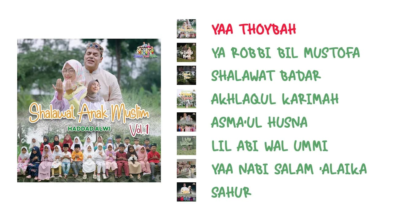 Album Baru Haddad Alwi 2024 Sahalawat Anak Muslim
