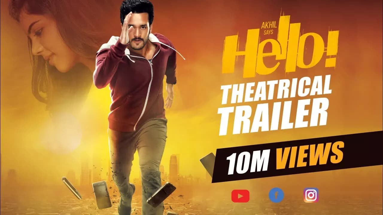 HELLO! Trailer – Akhil Akkineni, Kalyani Priyadarshan II Vikram K Kumar II Akkineni Nagarjuna