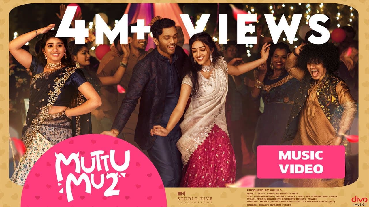Muttu Mu2 - Official Video Song | TeeJay | Yogi B | Pugazh | Sivaangi | Arun G