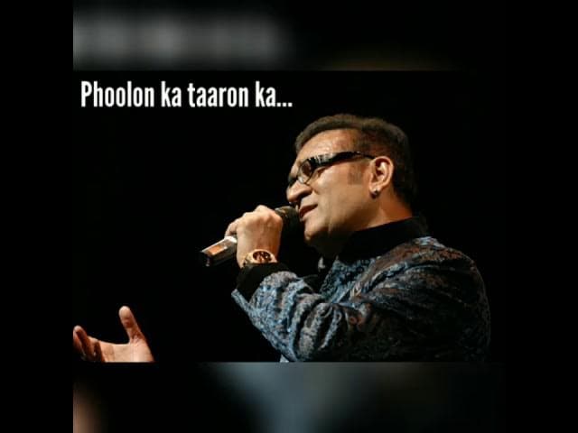 Phoolon ka taron ka - Abhijeet Bhattacharya