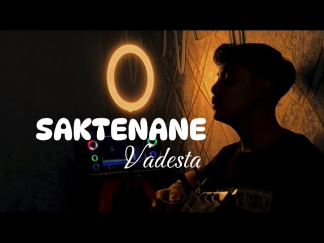 SAKTENANE - Vadesta Ft. Destya Eka (Cover Panjiahriff)