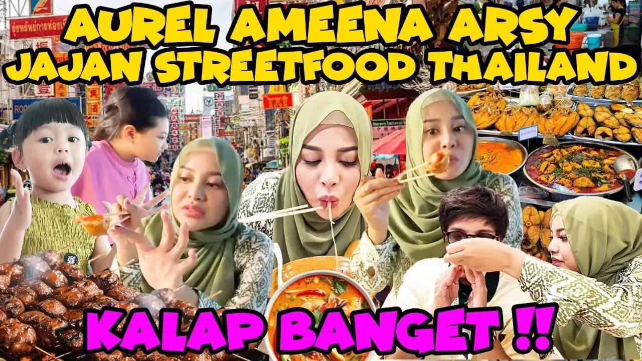 AUREL AMEENA KALAP JAJANAN STREETFOOD THAILAND