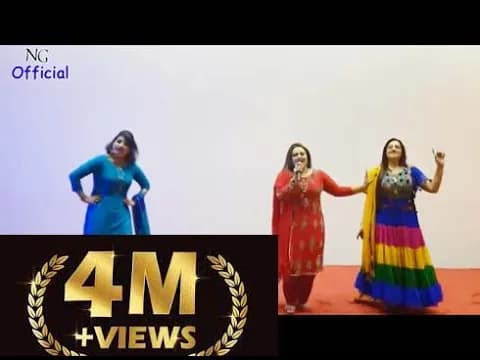 Nadia Gul Super Hit Song Attan  In Qatar Super Hit Show