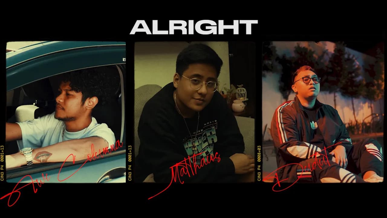 Matthaios - Alright (Official Lyric Video) ft. Awi Columna & Dudut