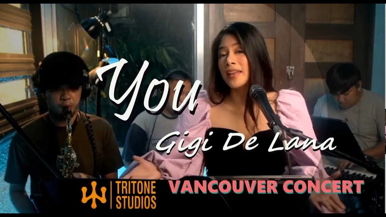 Gigi De Lana 'YOU" Tritone Studios By Erwin Lacsa