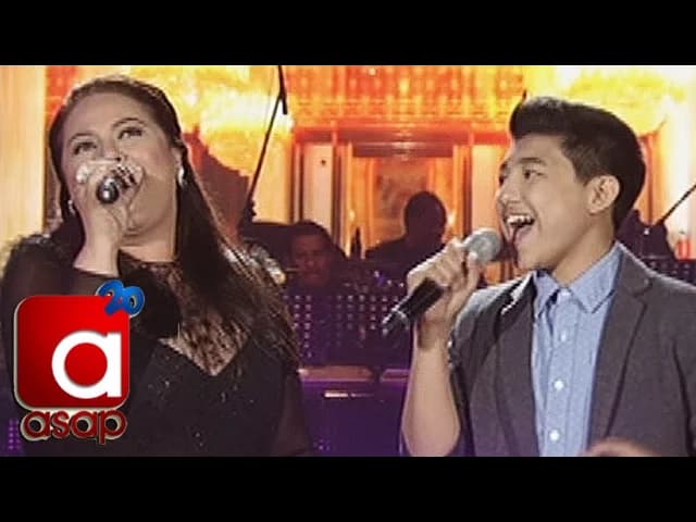 ASAP: Karla Estrada sings "Through The Fire" with Darren Espanto