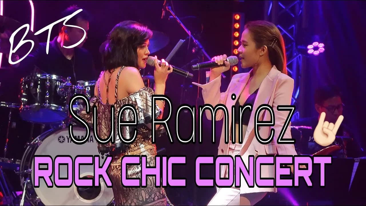 Behind-The-Scene: The Sue Ramirez Rock Chic Concert! | Kristel Fulgar