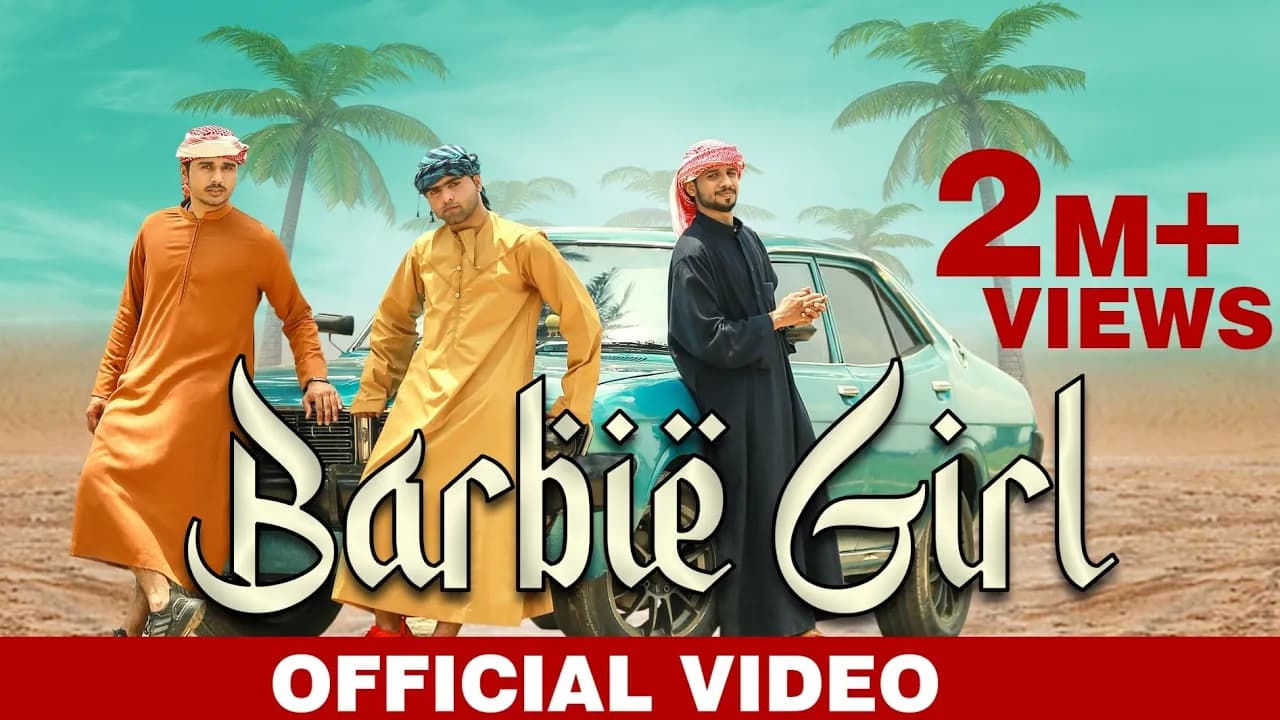 Barbie Girl Offical Video -Mehmood J | Harris Ali & Mian Nabeel,Farooq Khani, Marry Shah | B2 Labels