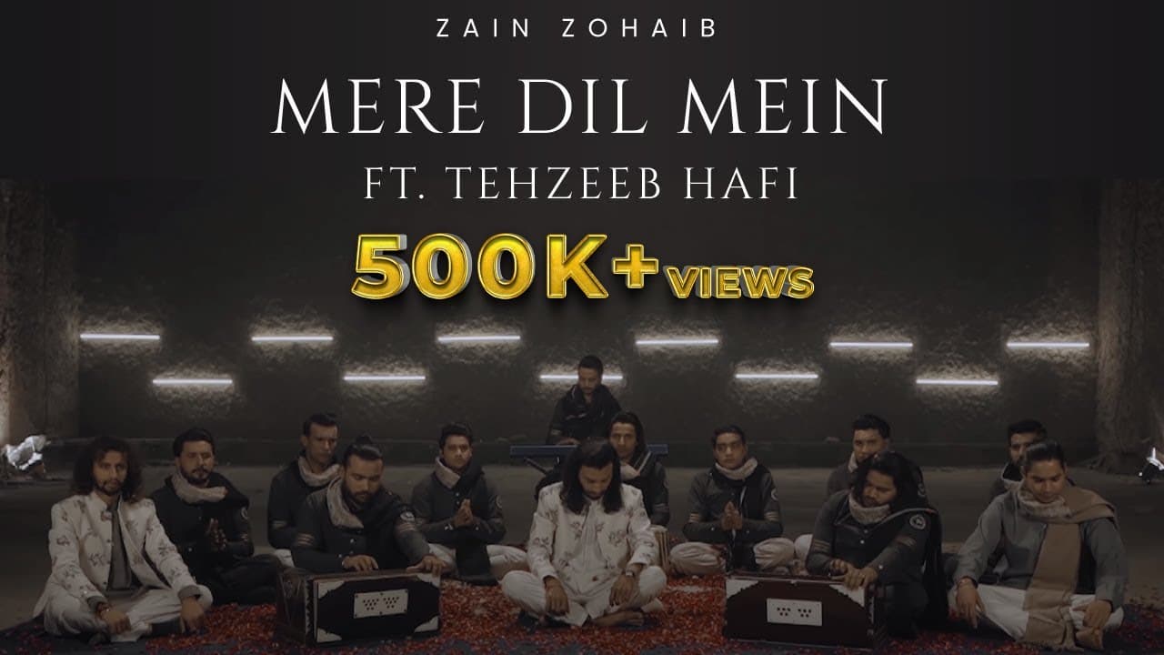 Mere Dil Mein  - Zain Zohaib ft. Tehzeeb Haafi (Official Music Video)