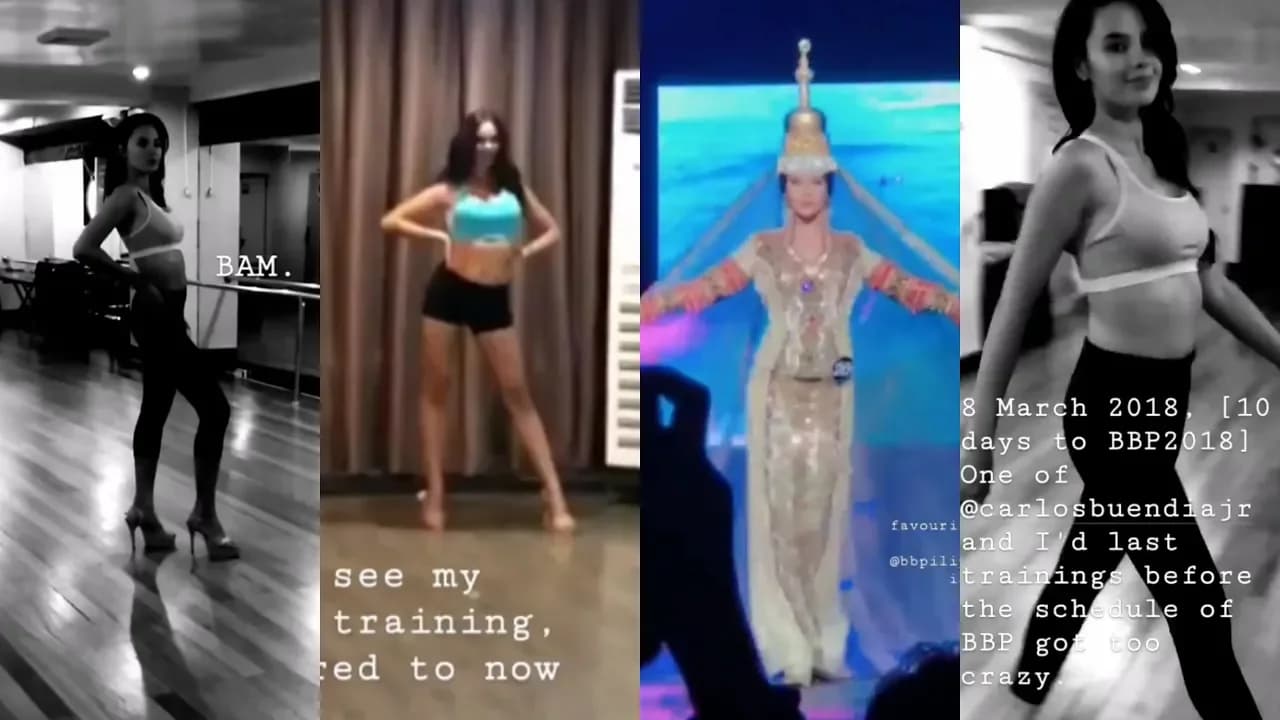 Catriona Gray's Pageant Training to Perfection - The Lava Walk Journey 💃