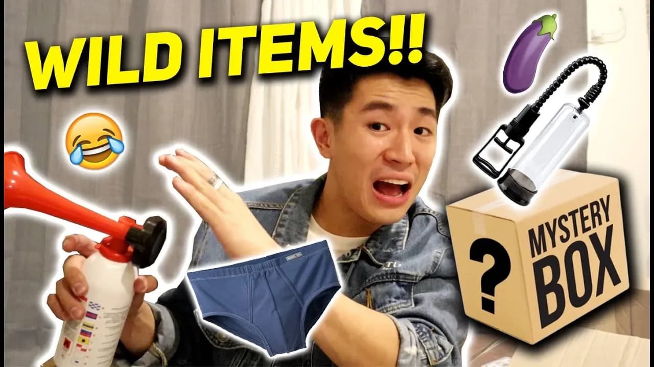 OPENING MYSTERY BOX FOR MEN!! (may briefs at pampalaki hala hahaha)