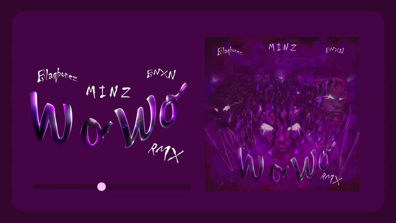 MINZ - WO WO [Remix) FT. BNXN, BLAQBONEZ (Official Audio)