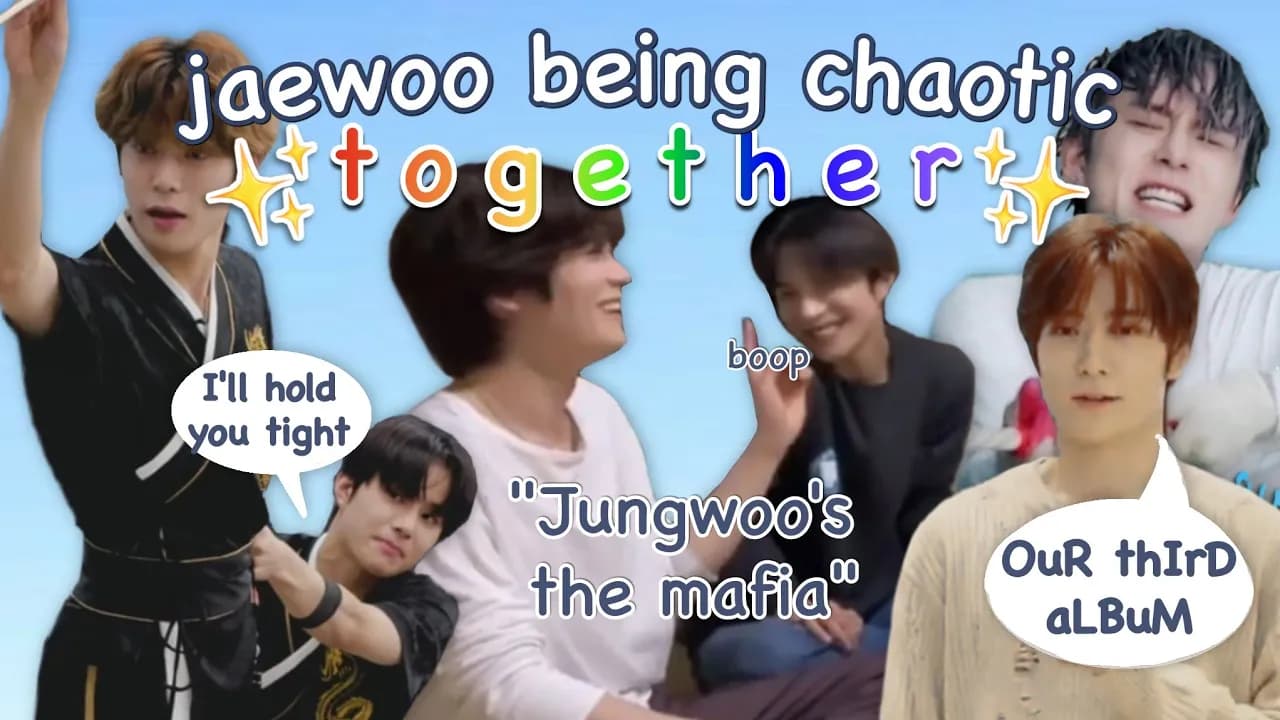Jungwoo and Jaehyun being chaotic together