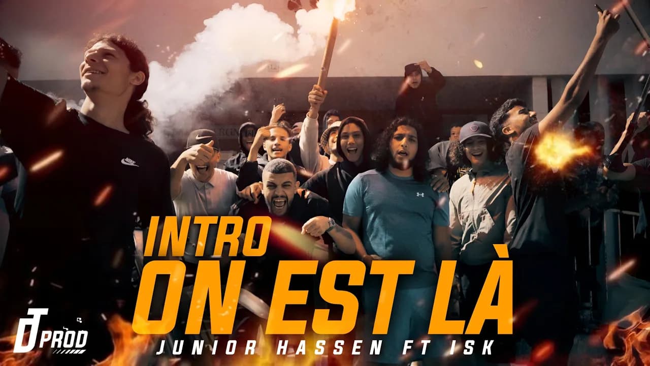 Junior Hassen ft. @ISKOfficiel - On est là (Official Music Video)