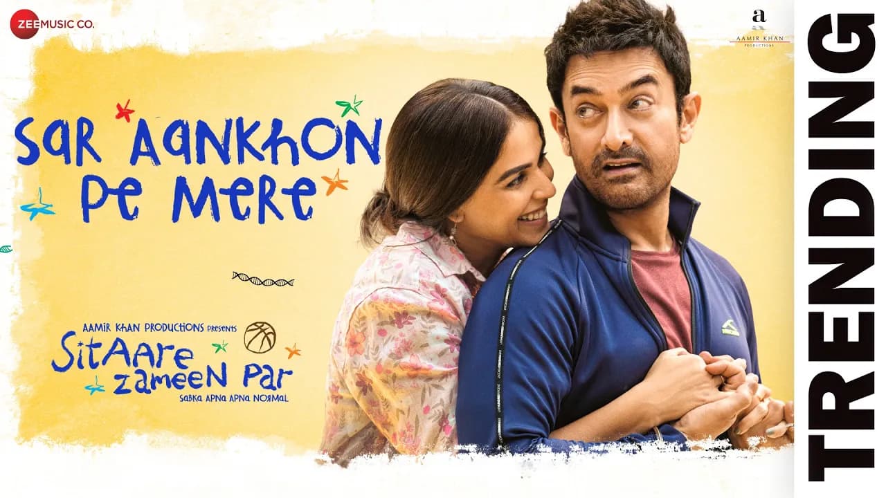 Sar Aankhon Pe Mere | Sitaare Zameen Par | Aamir Khan, Genelia Deshmukh | Arijit Singh, SEL, Amitabh