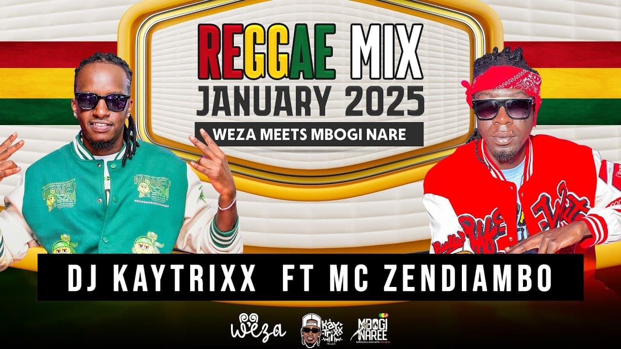 DJ Kaytrixx 💎❤️🔥 REGGAE MIX ft MC Zendiambo🎙️♨️ Jan 2025 LIVE 🥵 WEZA x MBOGI NAREE 🛎️