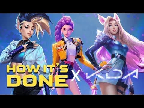 How It's Done x POP/STARS | K/DA & Huntrix Mashup | KPOP Demon Hunters & League of Legends Mix