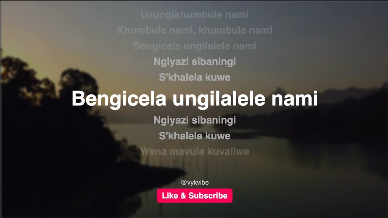 Karaoke | Bengicela - MaWhoo, GL Ceejay, Thukuthela (feat. Jazzworx) Instrumental