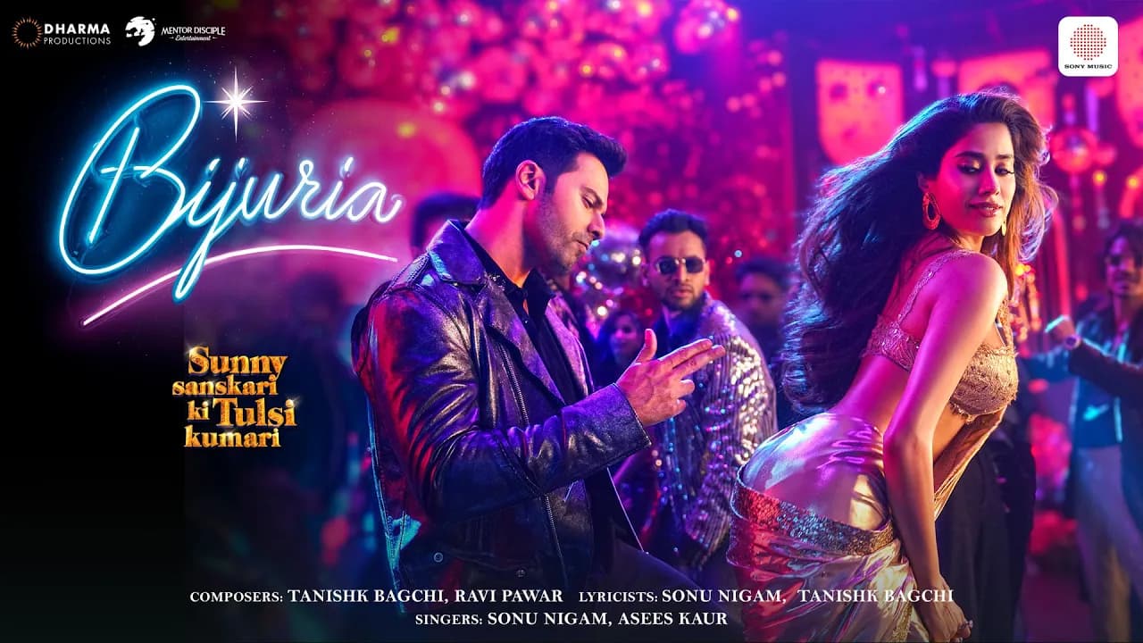 Bijuria | Sunny Sanskari Ki Tulsi Kumari | Varun, Janhvi,Sanya, Rohit | Sonu, Tanishk, Ravi, Asees