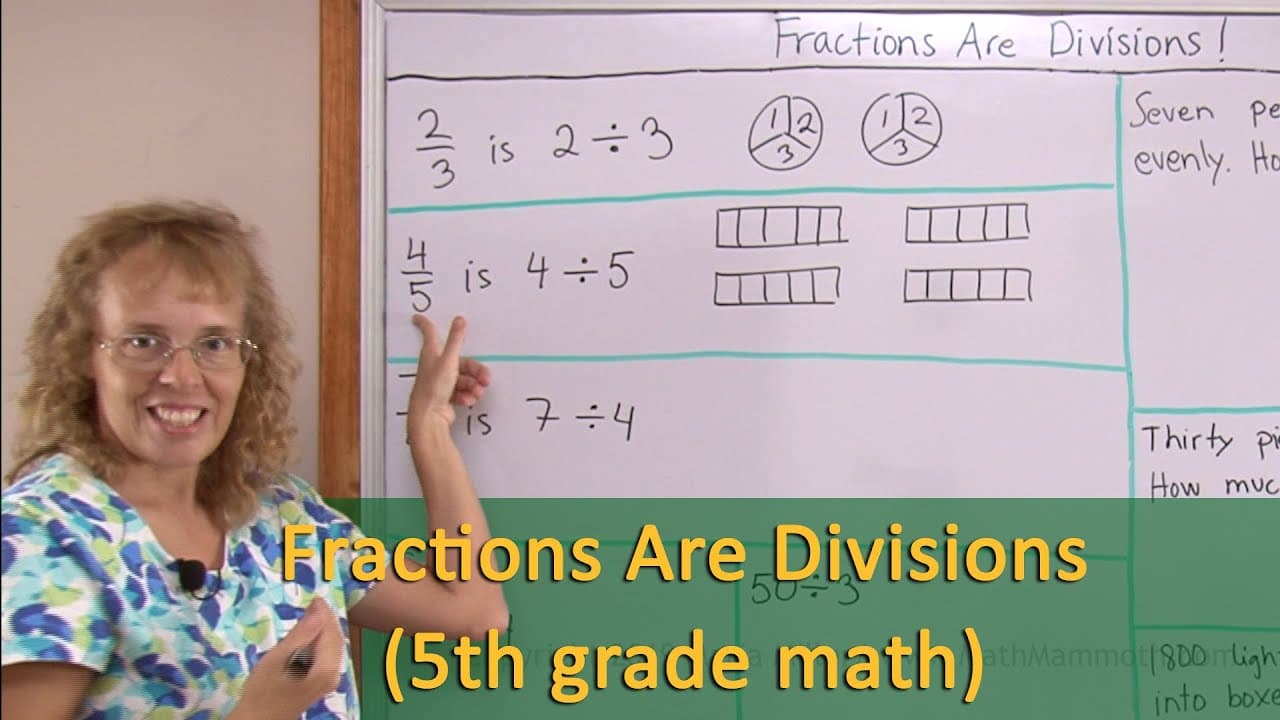 Fraction division (5th grade math)