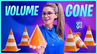 CONE SPATIAL GEOMETRY - VOLUME OF THE CONE