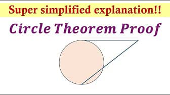 Proving Theorems Related to Chord, Secant, and Tangent Part 3
