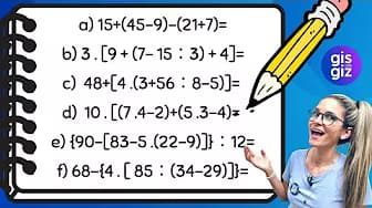 NUMERICAL EXPRESSIONS - EXERCISES \Prof. Gis/ BASIC MATHEMATICS