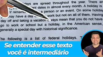 If You Understand This Text, You Are Intermediate