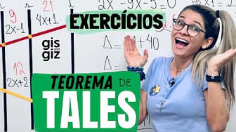 Thales' Theorem Exercises | Parallel Lines Cut by Transversals. \Prof. Gis/