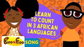 Learn To Count In the Igbo, Yoruba, and Hausa West African Languages - Bino and Fino Song