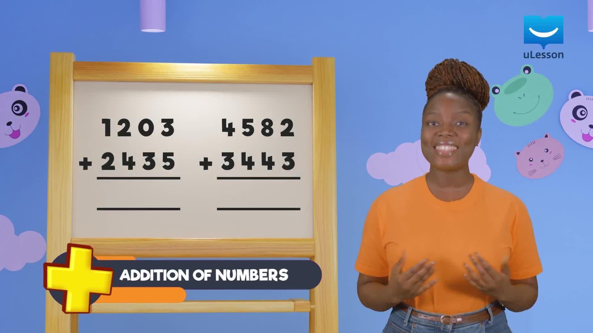 Basic Operations - Addition & Subtraction - 1 - Addition of Numbers
