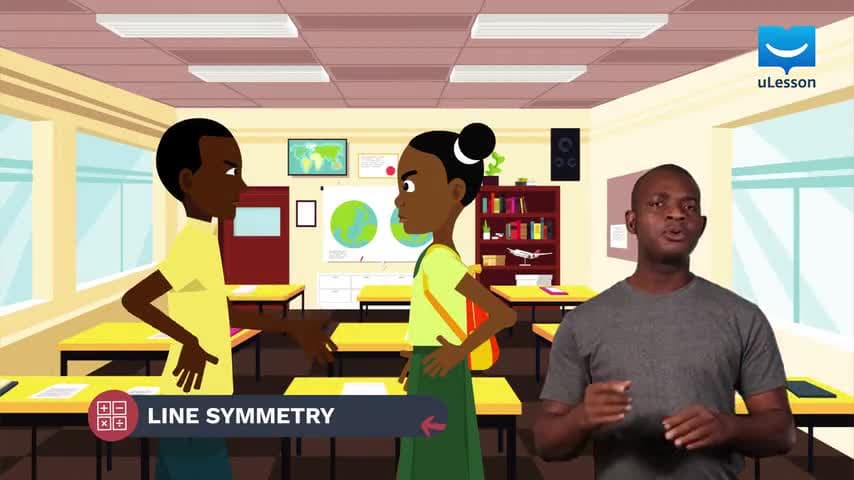 Plane Shapes - Symmetrical Property of a Plane Shape - 5-Line Symmetry