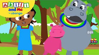 STORYTIME: Wake up Sister Hippo! | New Words with Akili and Me | African Educational Cartoons