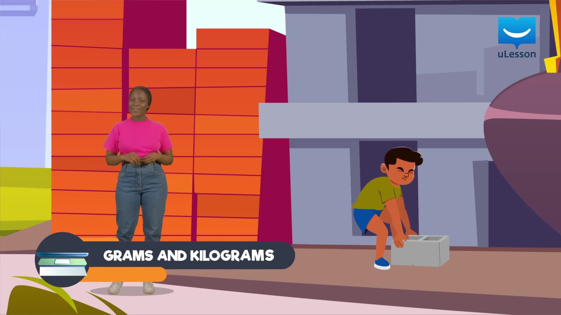 Measurement - Mass & Time - 4 - Scale Balance: Kilograms & Grams