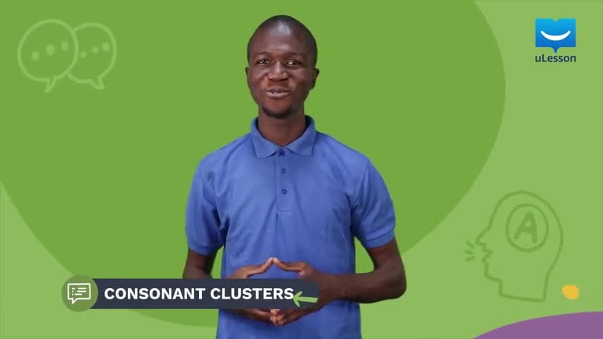 Oral Tests - Consonants - Part 4 - Consonant Clusters