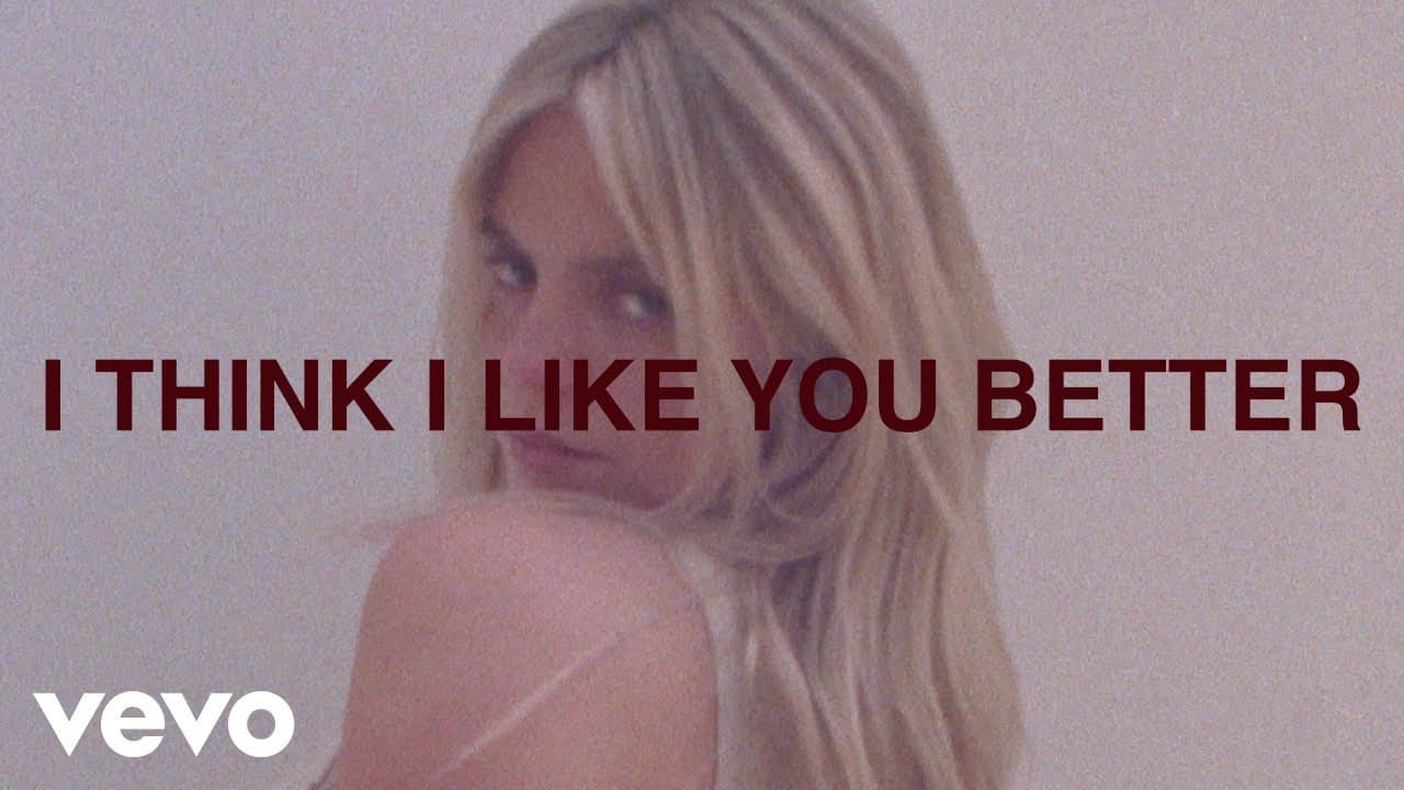 Reneé Rapp - I Think I Like You Better When You’re Gone (Official Lyric Video)